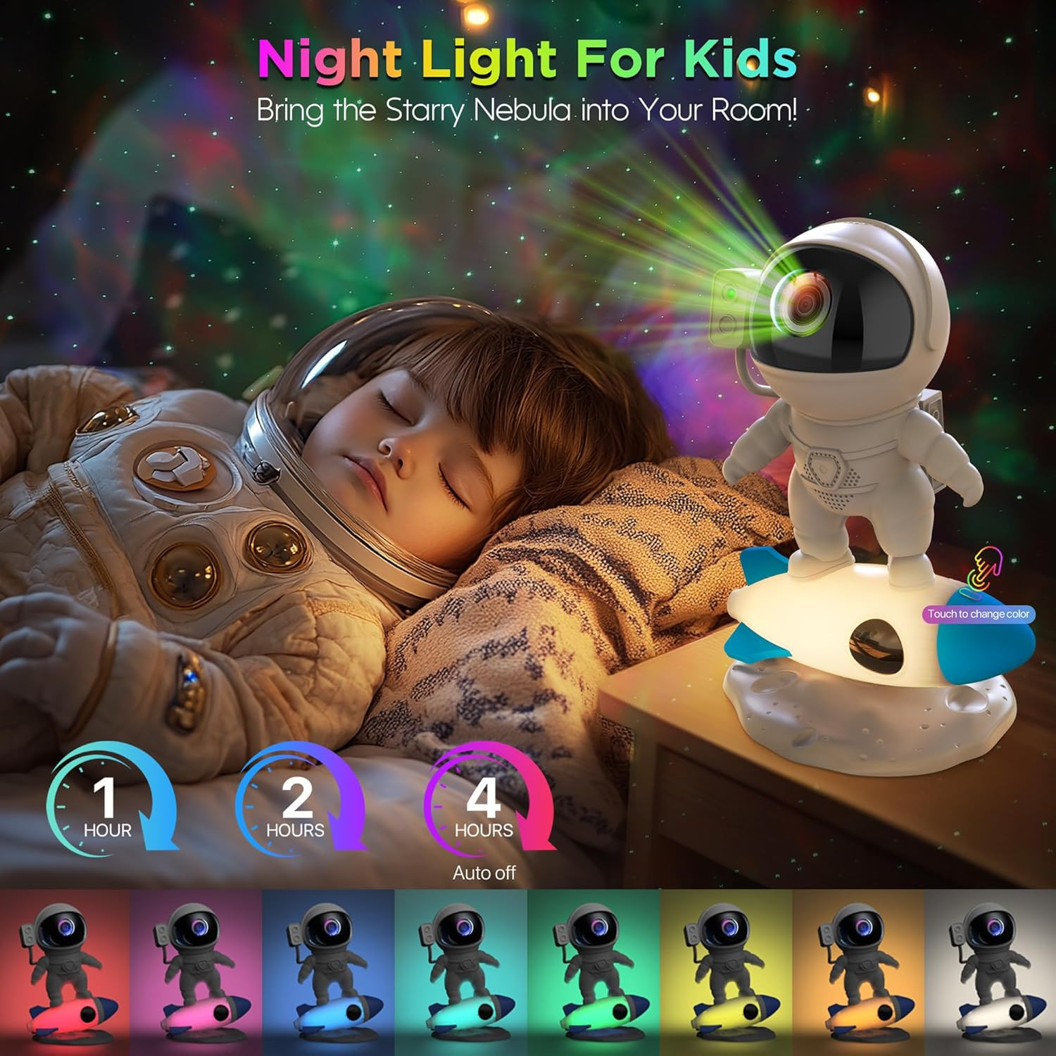 Astronaut Galaxy Projector for Bedroom, Star Projector Galaxy Light with App & R