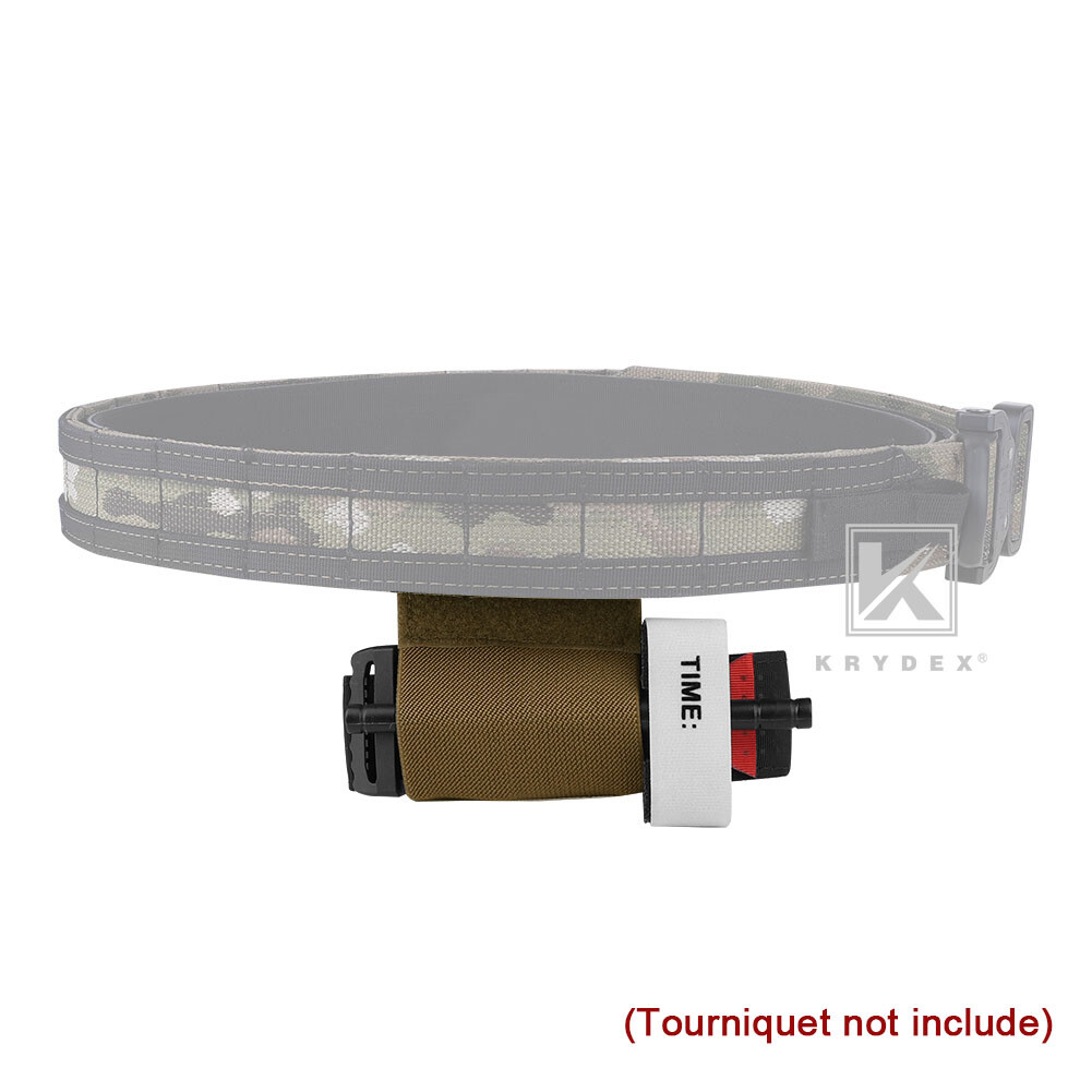 KRYDEX Elastic Holder Strap for Tourniquet Fastener Patch Panel Hook & Loop