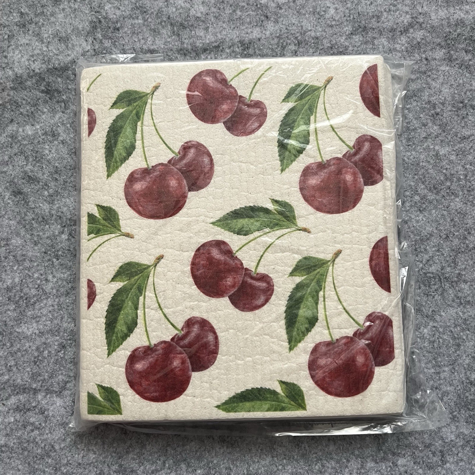 Reusable Swedish Kitchen Dish Cloths 8 Pack Mixed Fruit Replaces Paper Towels