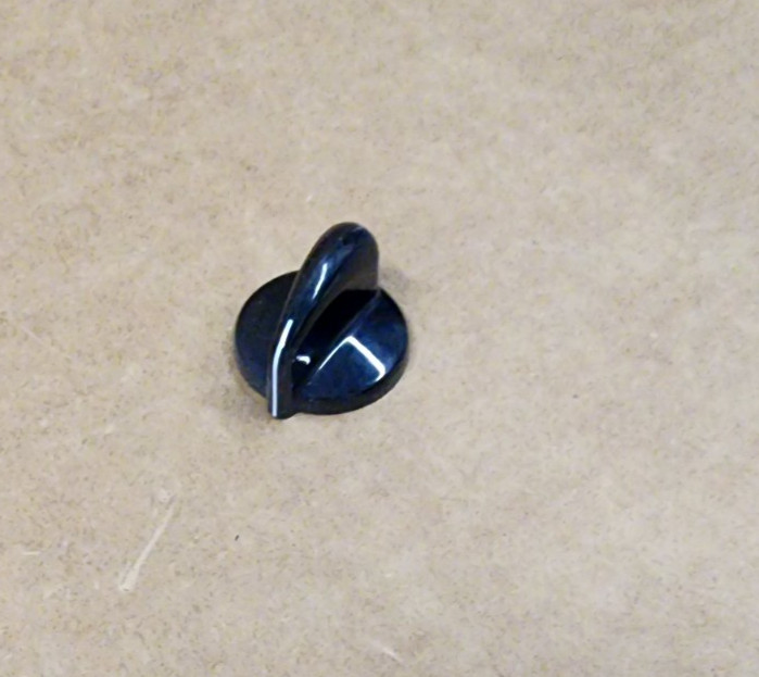 Hood Control Knob Black WB03X10140 for GE Cafe Model Range blower fan or light