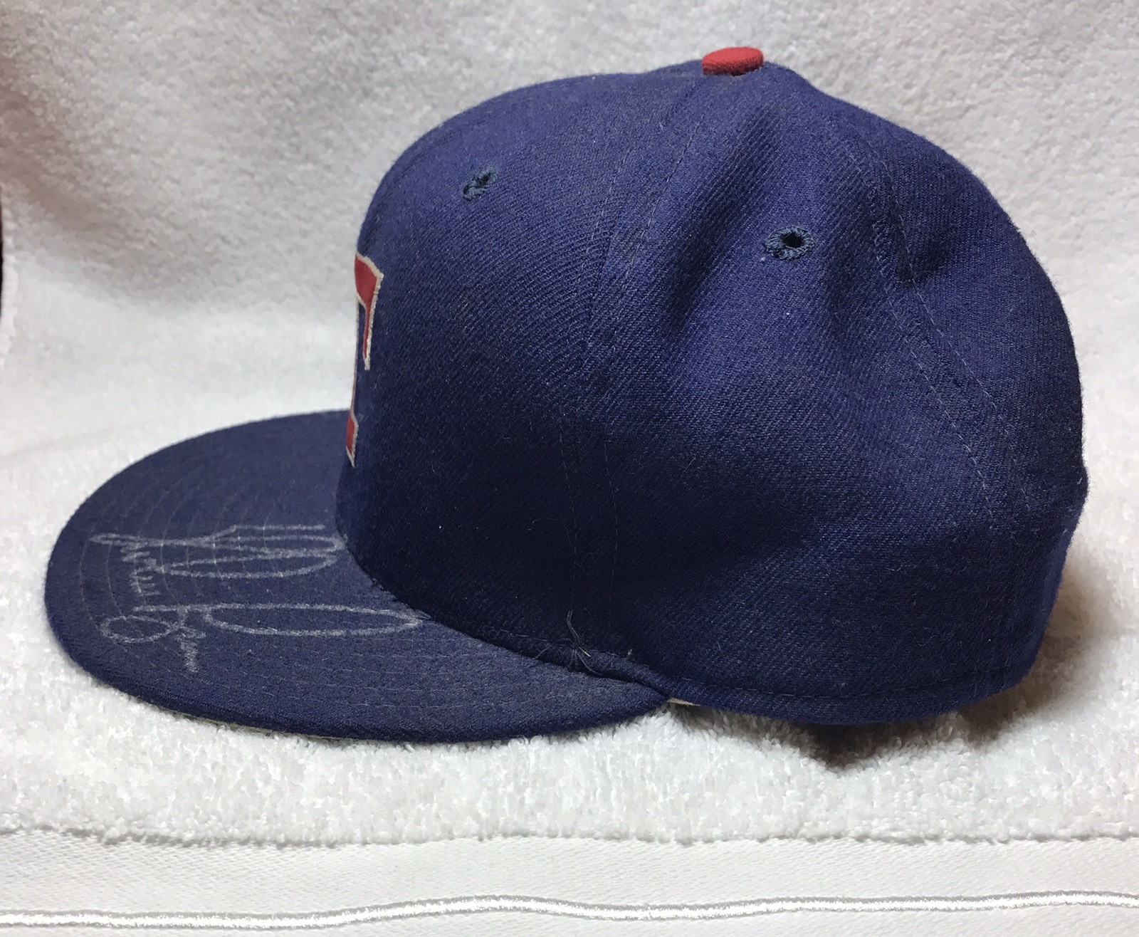 NOLAN RYAN TEXAS RANGERS SIGNED AUTOGRAPHED BASEBALL HAT CAP