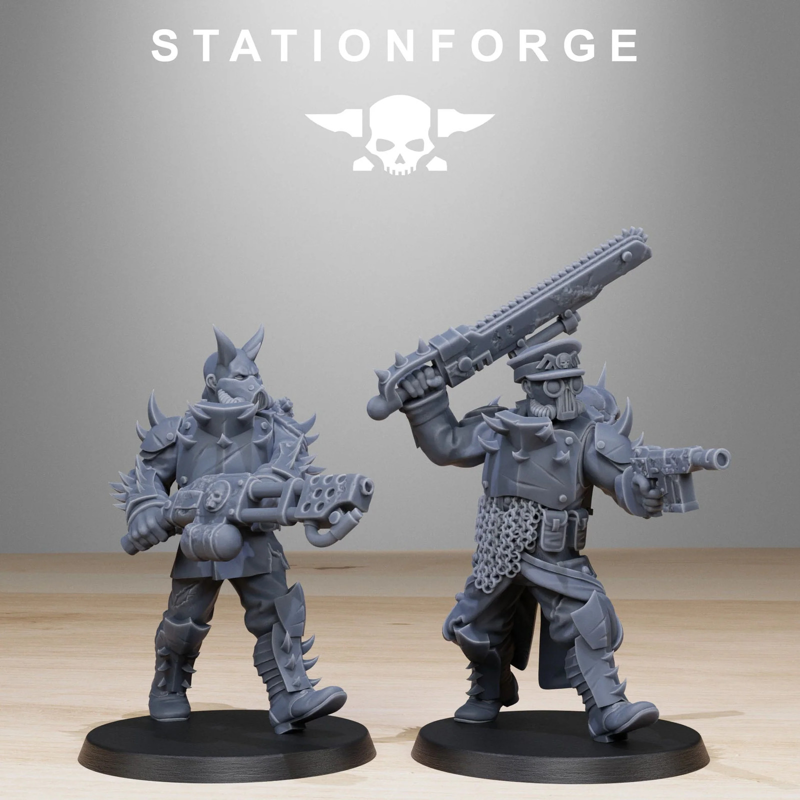 Corrupted Guard Builder Kit Wargame Proxy Miniatures StationForge