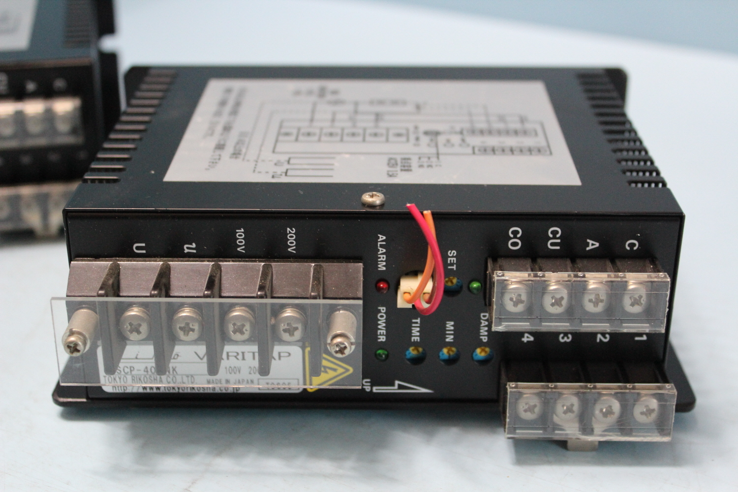 Tokyo Rikosha Varitap Regulator VSCP-40-NK, 1PCS, Used, Free Expedited Shipping