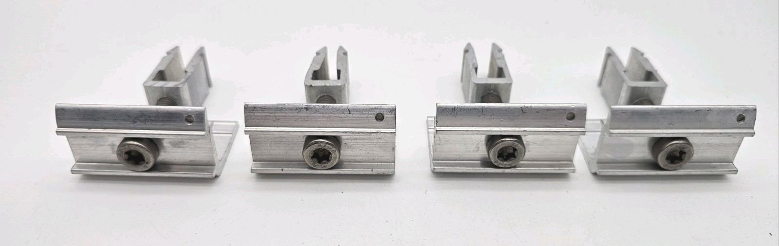 Set Of 4 Schletter Rapid Pro Solar Panel End Clamps, Model 131020-000