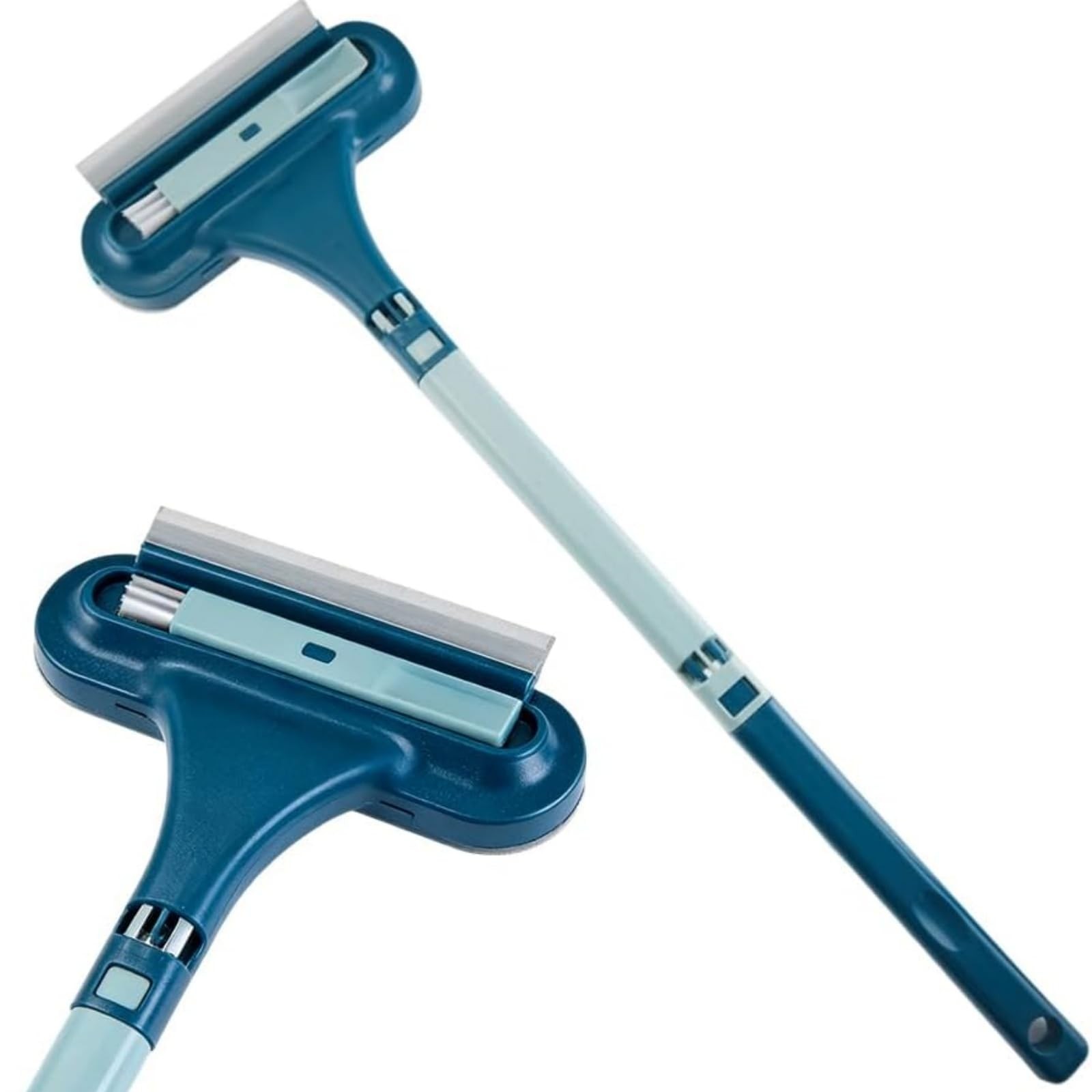 Blue 3 in 1 Window Screen Cleaner Brush Mesh Cleaning Tool