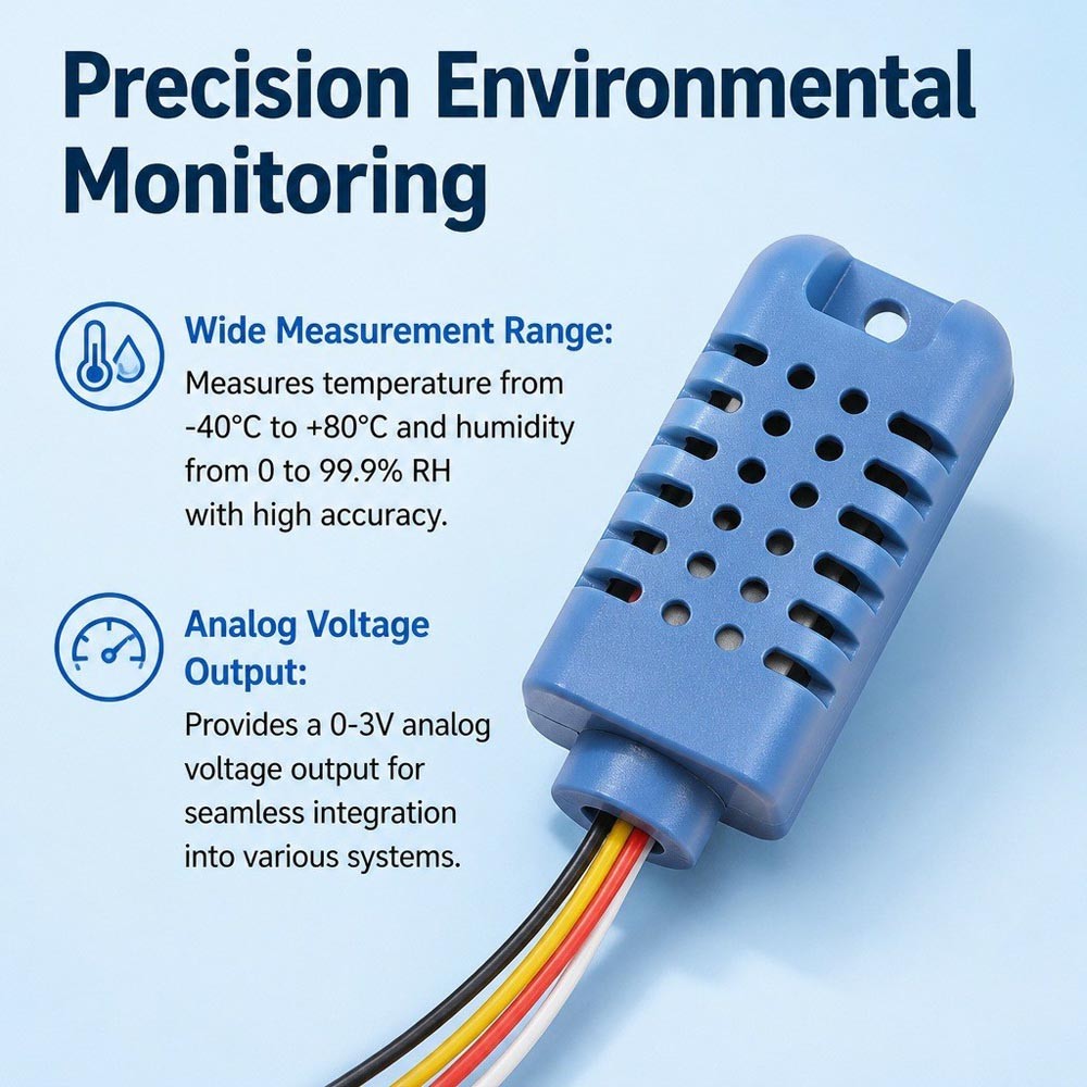 Professional Analog Temperature and Humidity Sensor Module High Performance