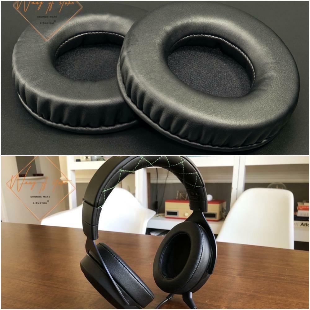 Soft Leather Ear Pads Foam Cushion EarMuff For Corsair HS50 HS 50 Gaming Headset