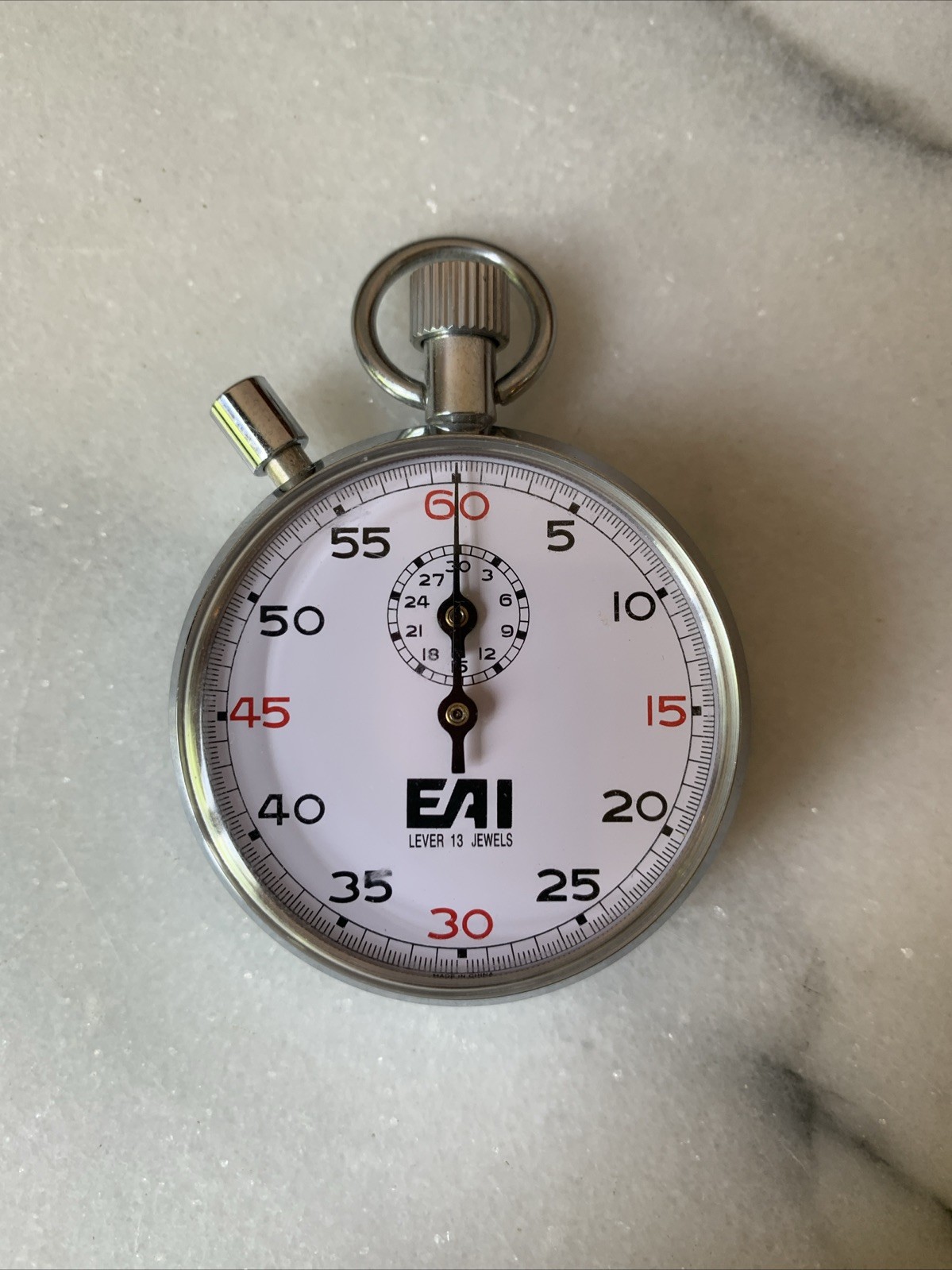 EAI lever 13 Jewels Stopwatch