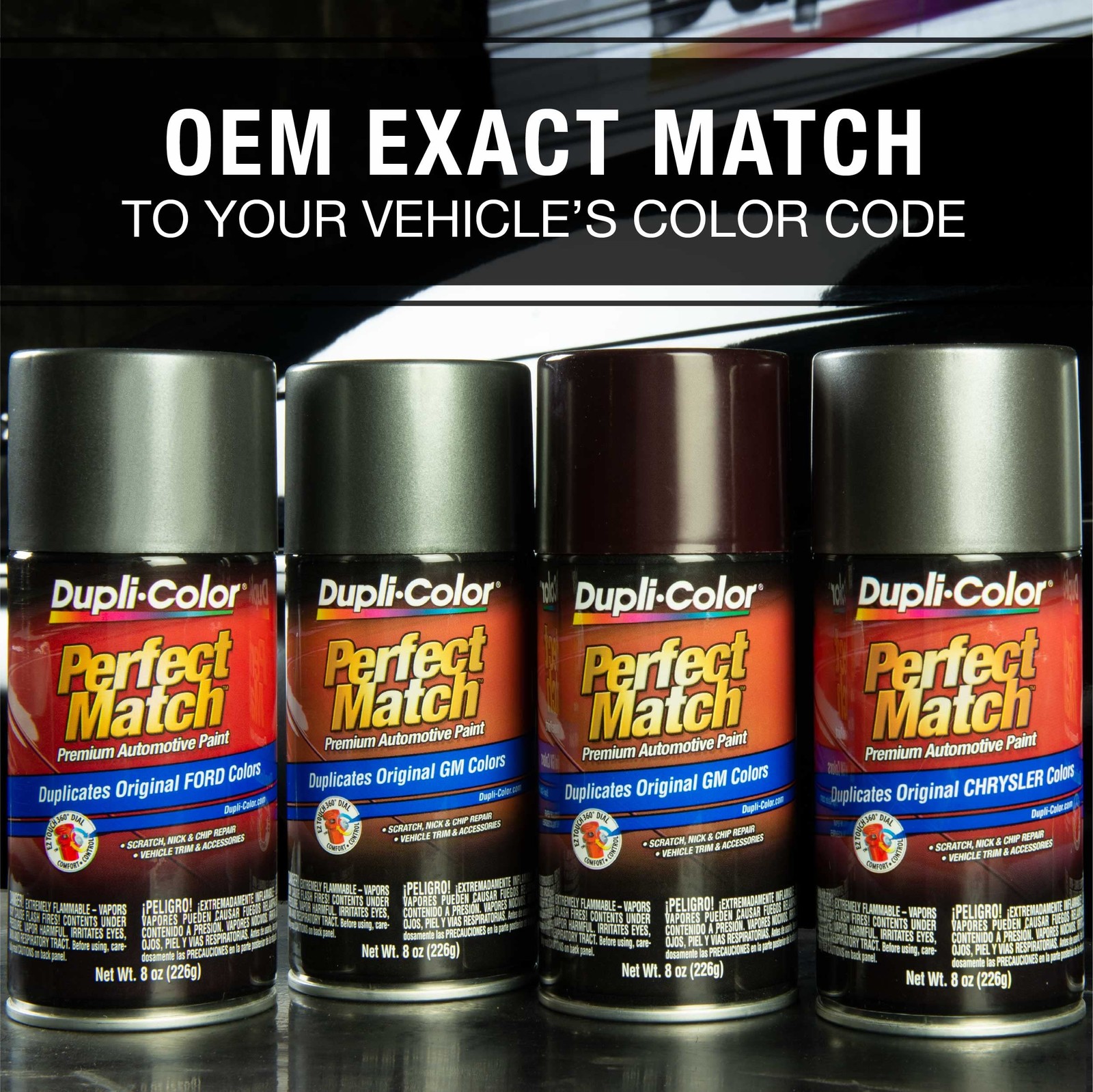 Paint Brilliant Black Pearl 8 oz EBCC04277 Perfect Match