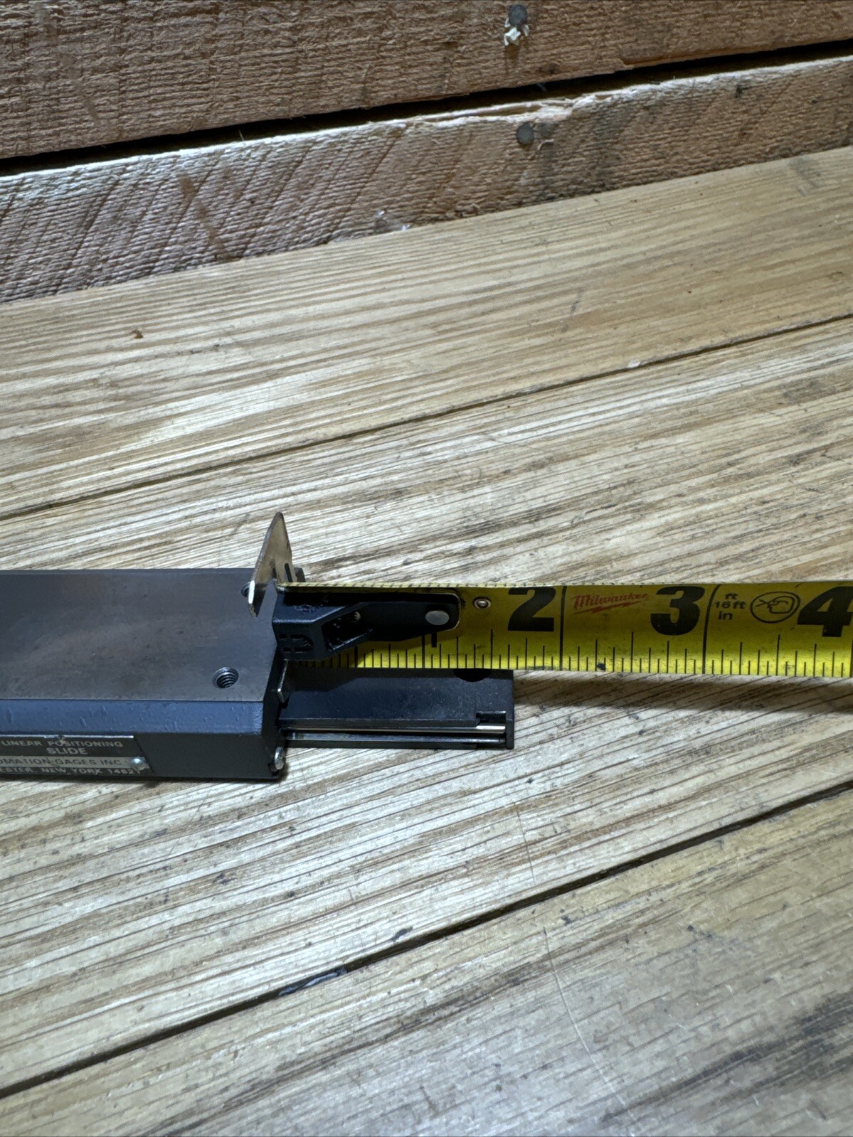 Automation Gages Ball Bearing Linear Positioning Slide