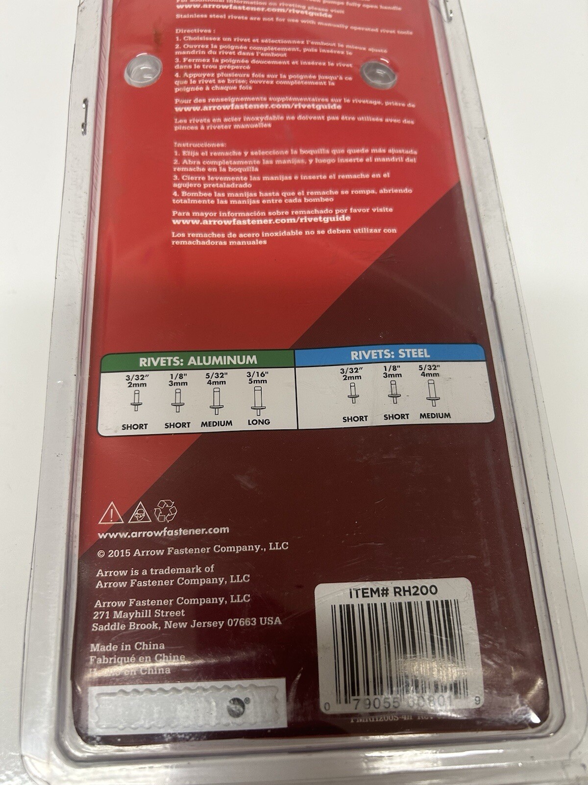 Arrow RH200 Heavy Duty Riveter Hand Tool (New)