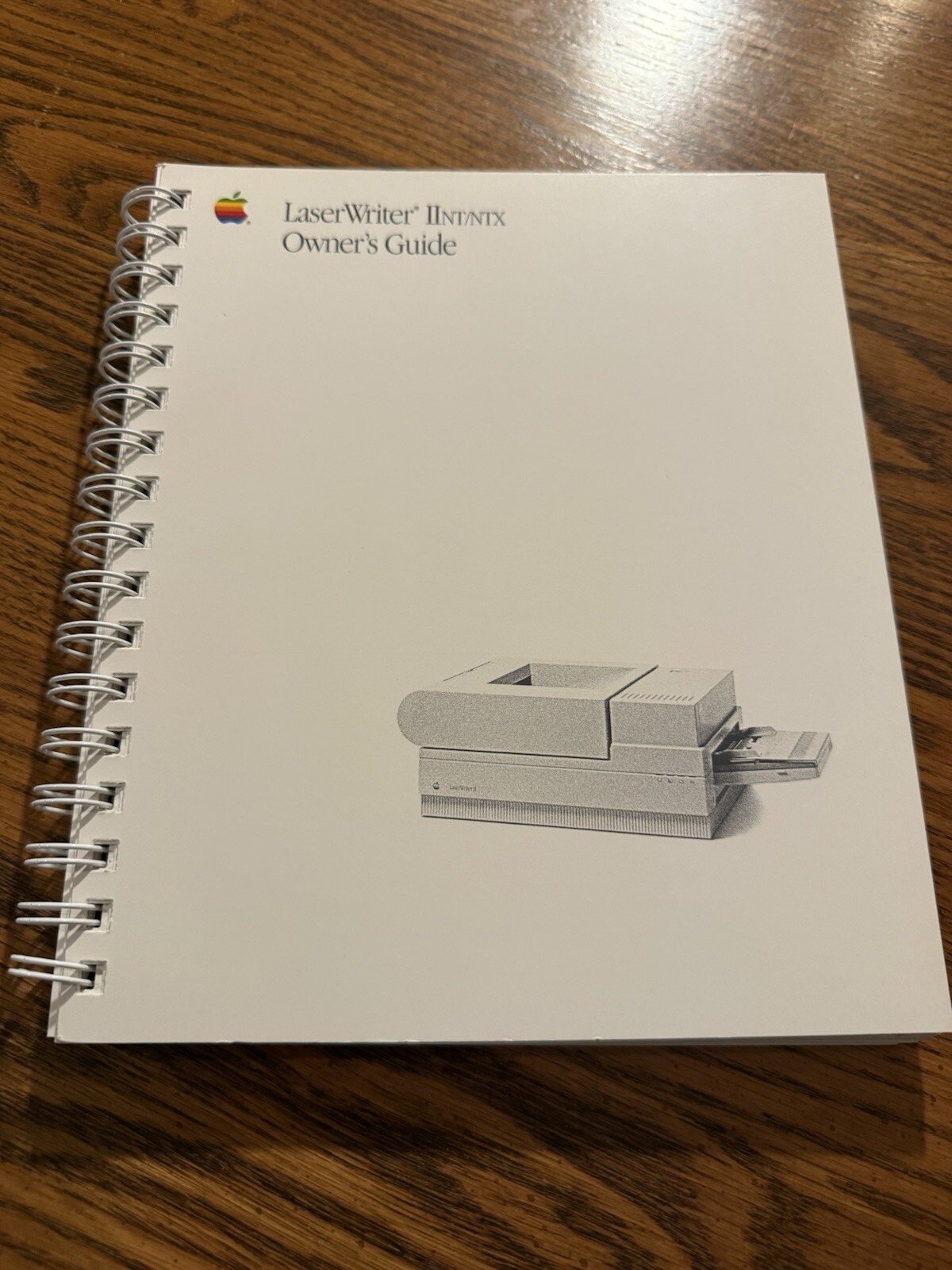 Vintage Macintosh LaserWriter IINT/NTX Owner’s Guide 1990 Apple Collector