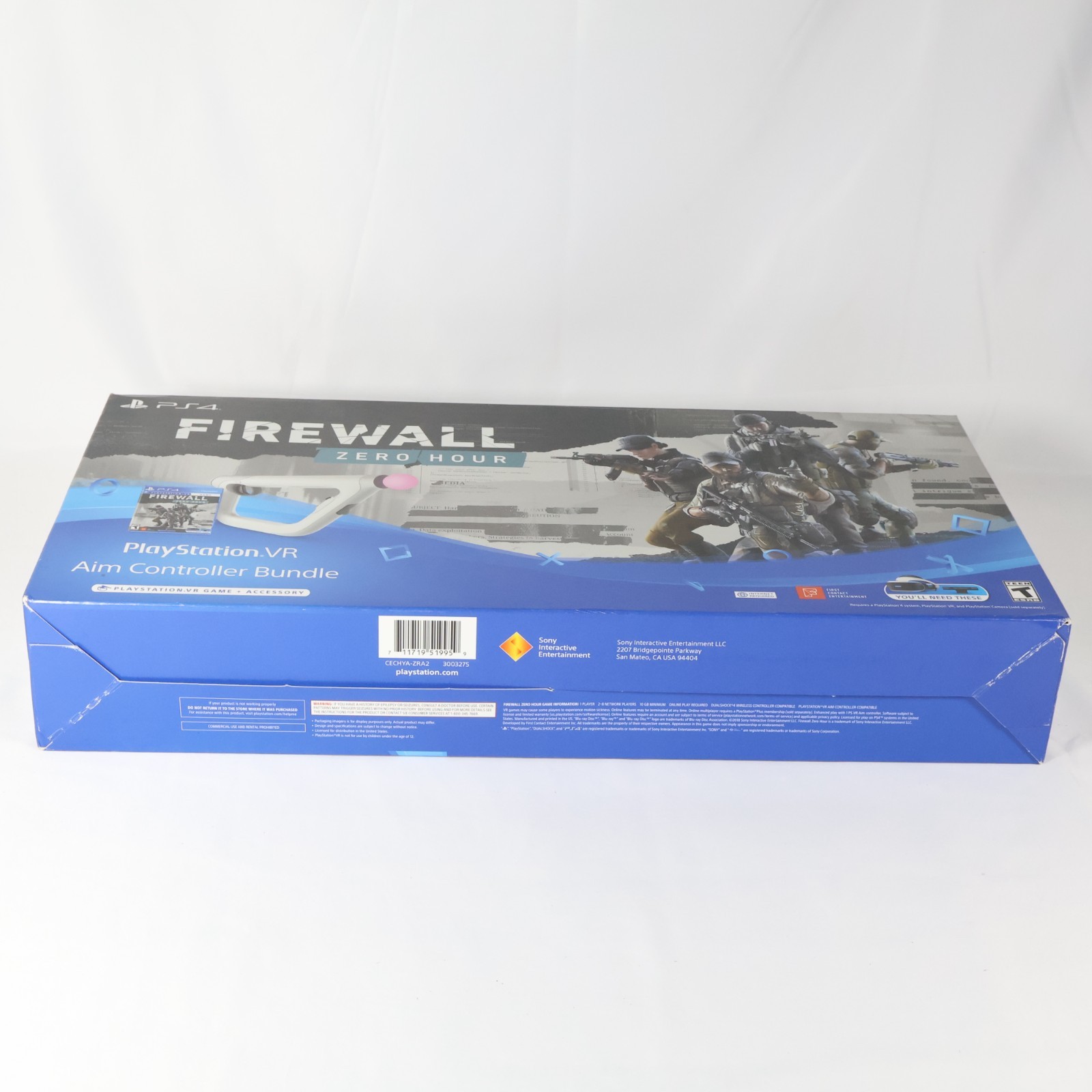 PlayStation VR Aim Controller Bundle Firewall Zero Hour PS4 PSVR Game Accessory