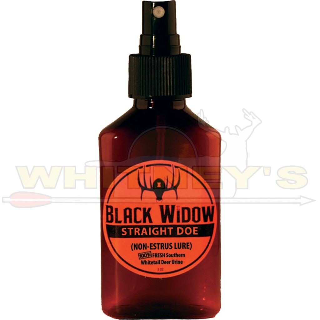 Black Widow Deer Lures Southern (Red) - Straight Doe - 3oz. - R0113