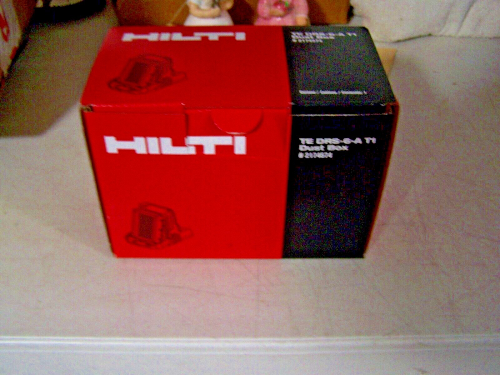 HILTI TE DRS-6-A T1  Dust Box for Cordless Systems Brand New OEM. #2174574
