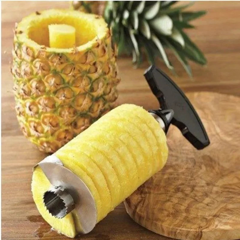 Stainless Steel Pineapple Slicer Peeler Cutter Fruit Parer Tool Kitchen Gadget