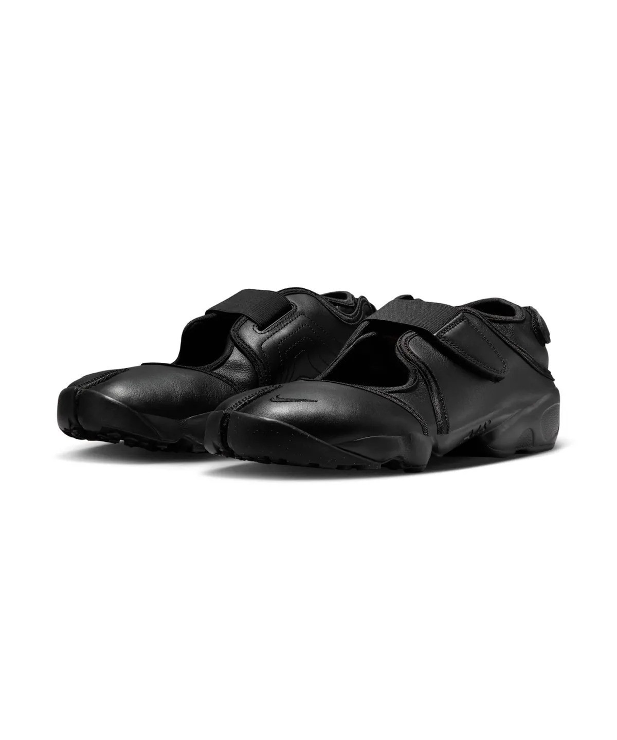Nike Air Rift Leather Triple Black Womens Shoes HM5737-002 Limited