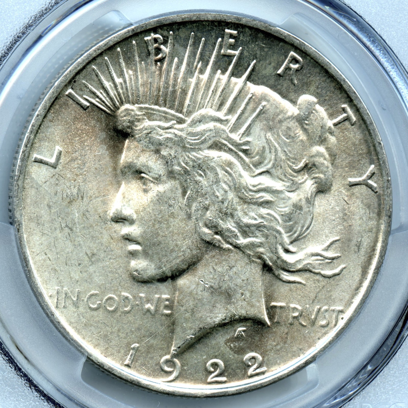 1922-D Peace Dollar, PCGS MS62