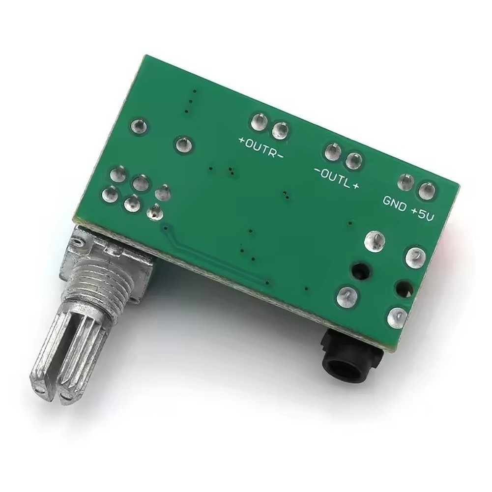 PAM8403 3W x2 Class D Audio Board with Built in Volume Control and AUX Input