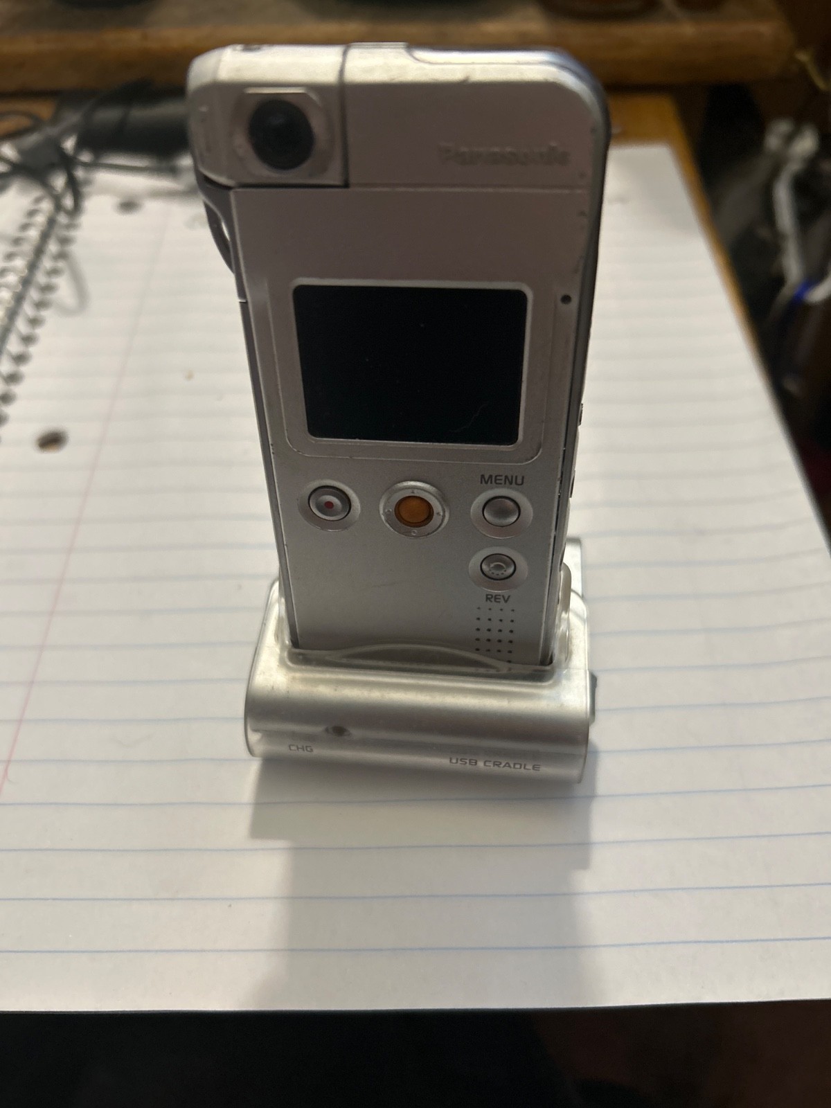 Panasonic D Snap SV AS10 Silver Slim Multi Camera 2MP Video Audio Recorder