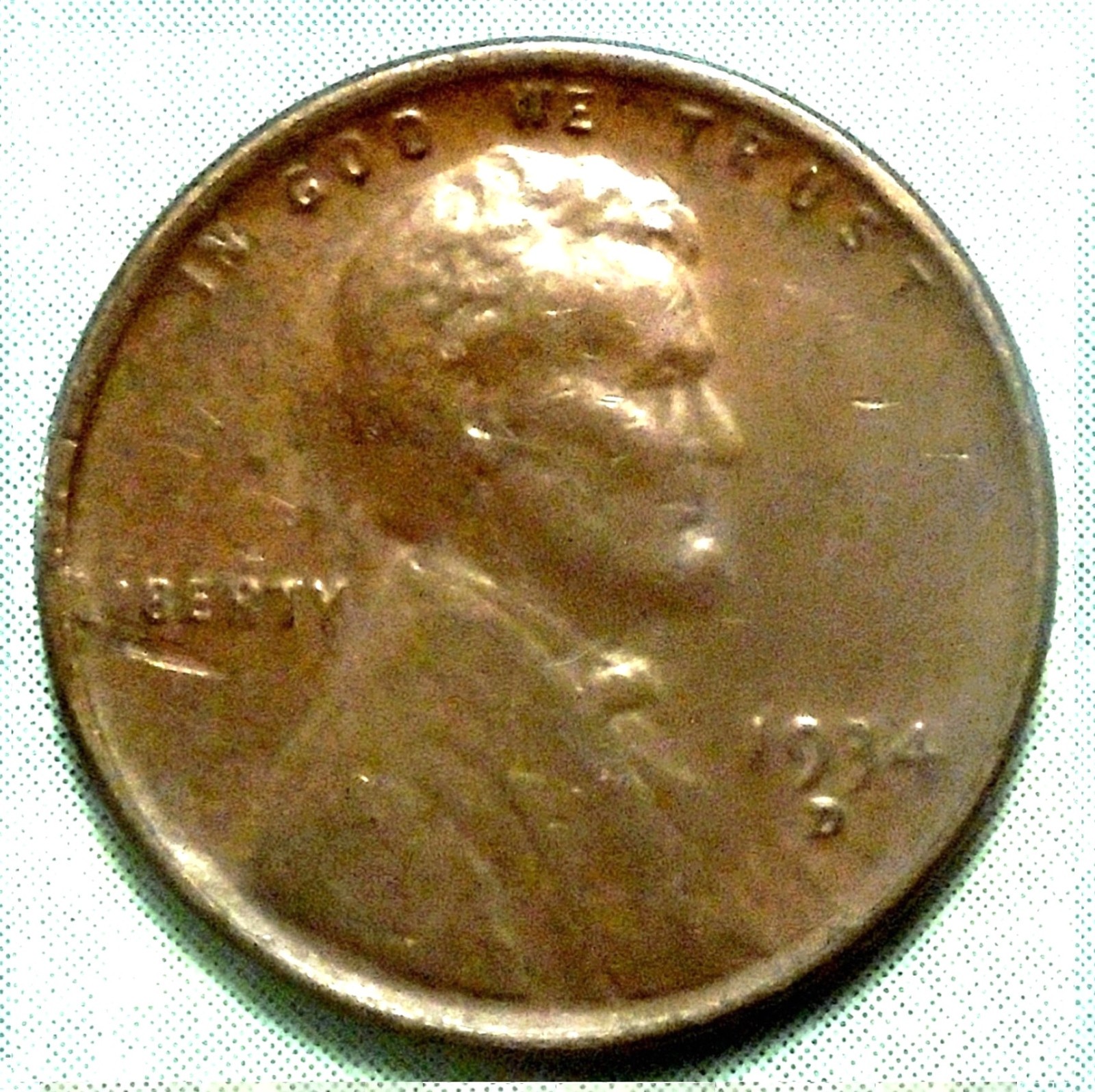 1934 D Wheat Cent AU+ CHOICE ABOUT UNCIRCULATED Brown Only 28.5 Million DENVER!
