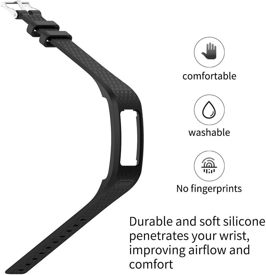 Replacement Wristband for Garmin Vivofit 1/2 Soft Silicone Strap