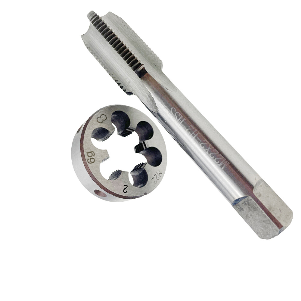M22 x 2 Tap & Die RH Metric Thread Tap Tool Right Hand HSS
