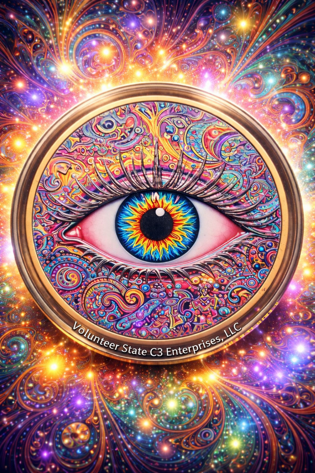 🔥 5 oz .999 Fine Copper “Eye of the Beholder” Round – Premium Collector Piece
