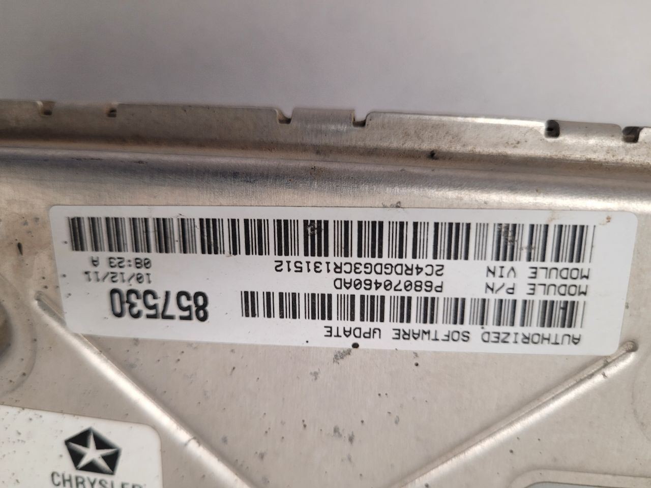 2012 DODGE CARAVAN Engine ECM Electronic Control Module 3.6L 05150657AA