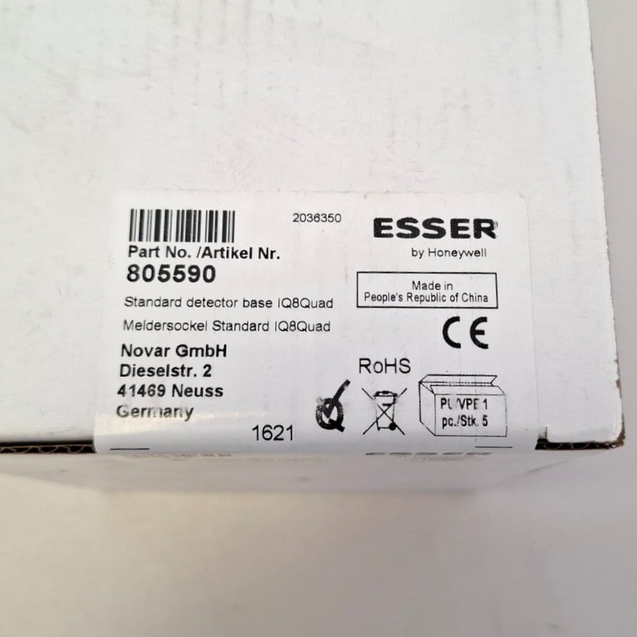 Esser by Honeywell 805590 IQ8Quad detector base basic version
