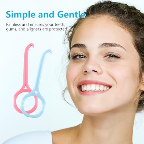 Aligner Removal Tool, 15PCS Retainer Remover Tool, Clear Aligner Removal Tool...