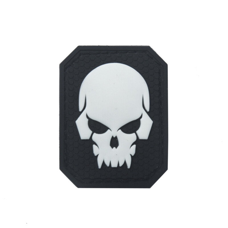 Tatical Patch Morale Patch Skull PVC Patch Military Airsoft Duty Combat Hunting