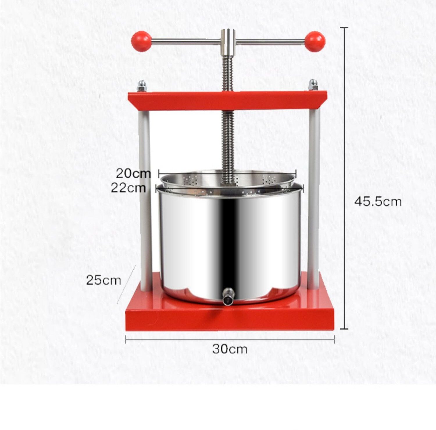 Household Stainless Steel Soybean Milk Filter Squeezer Press Machine Tool