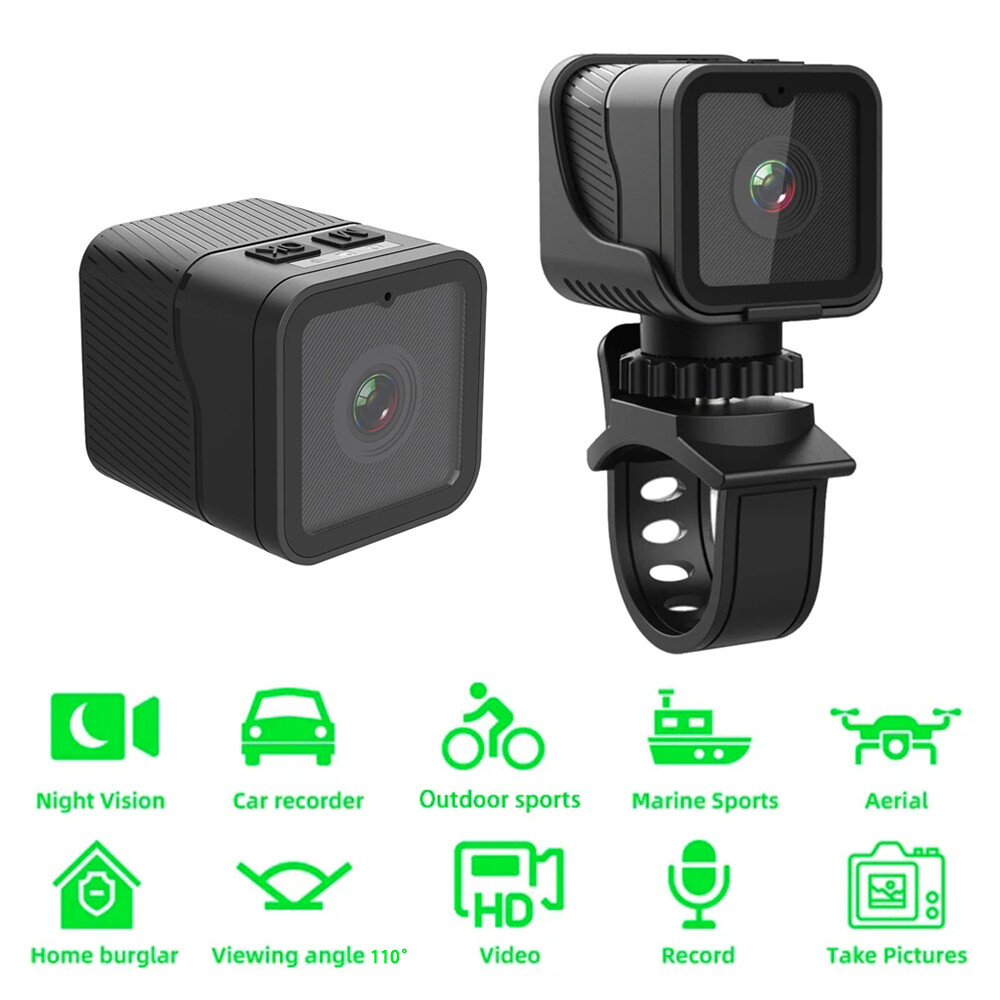 1080P HD Motorcycle Sports Camera Dash Cam Bike Helmet Action DVR Video Camera