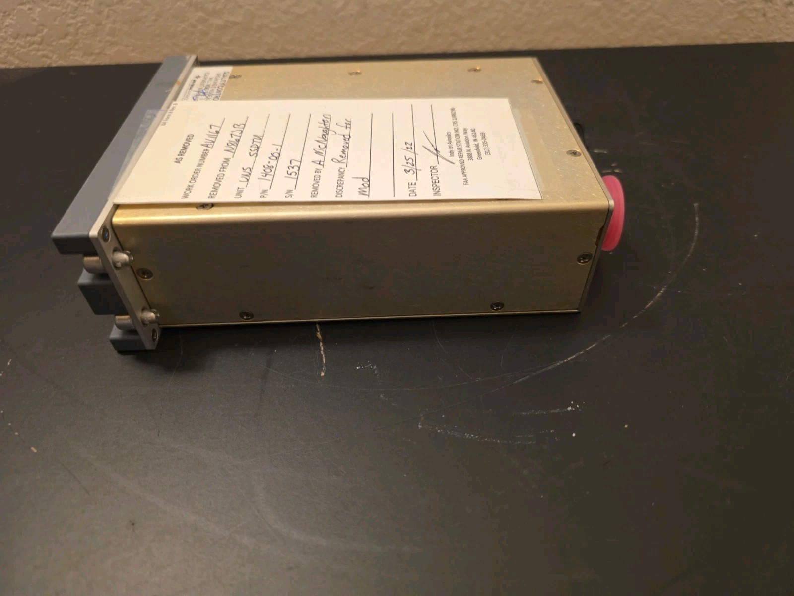 Universal Avionics Solid-State Data Transfer Unit (SSDTU); p/n 1408-00-1