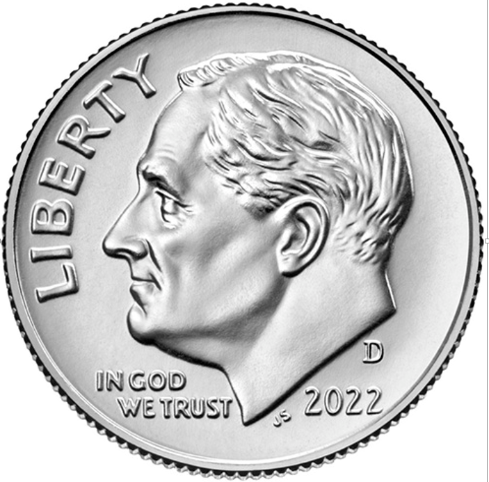 💰 2022 P & D Roosevelt Dimes - 10C - UNC - 2 coins