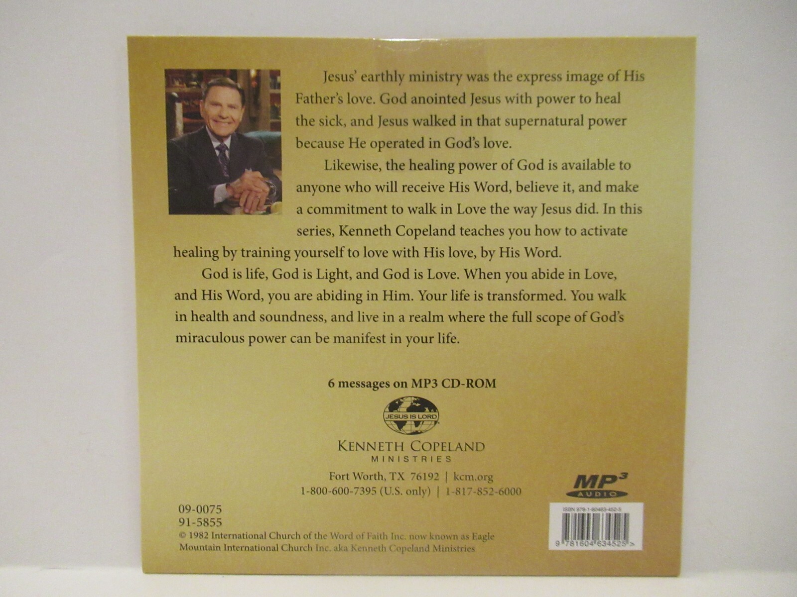 Kenneth Copeland - Healing & Love (CD)