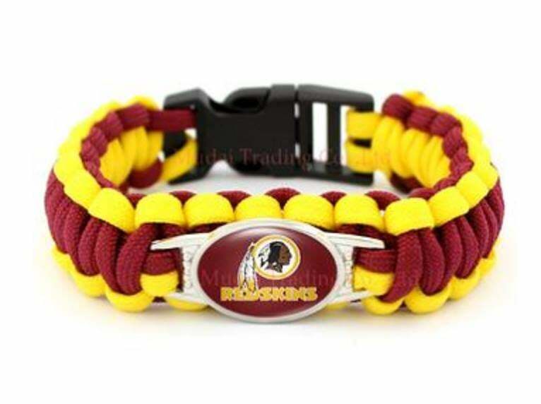 Washington Redskins NFL Paracord Bracelet NEW