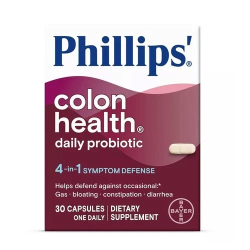 Phillips’ Colon Health Daily Probiotic Dietary Supplement 30 c exp 10/2026