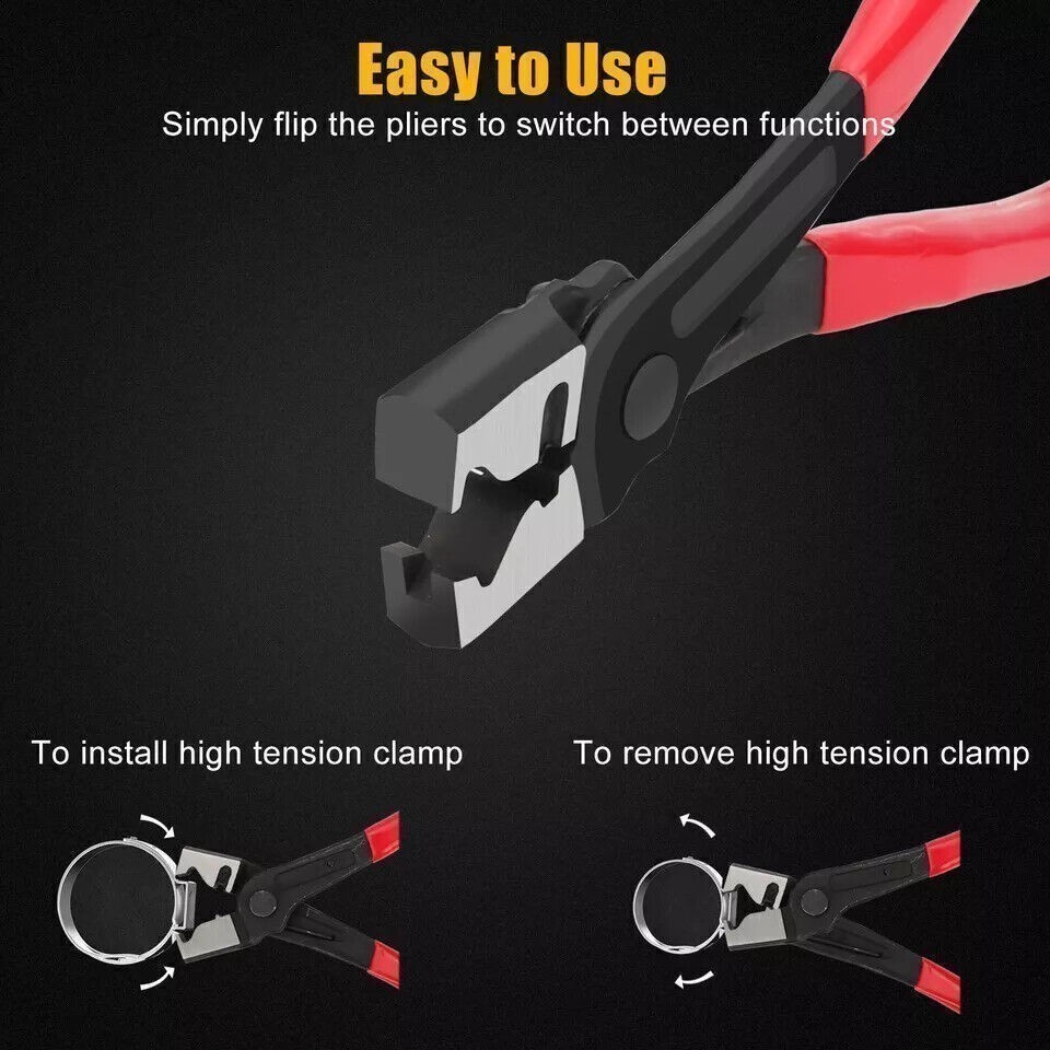 Hose Clamp Plier Clic & Clic-R Type Practical Collar Pliers CV Boot Clamp Tool