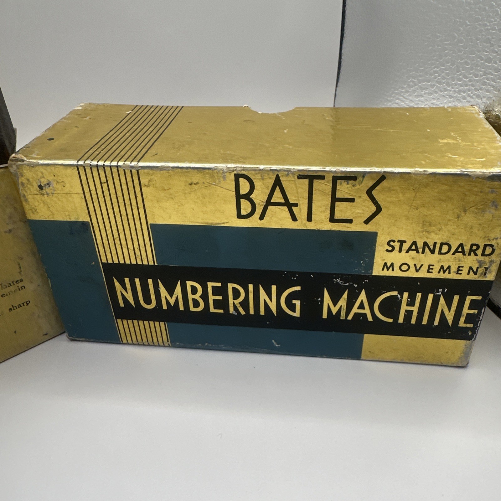 Vintage Bates Numbering Machine Model 6A Made in USA