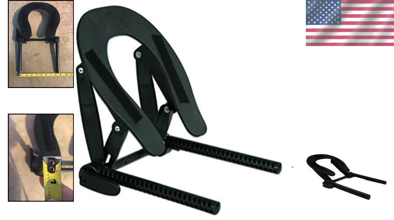 Durable Black Headrest for Massage Tables - Adjustable Design for Comfort