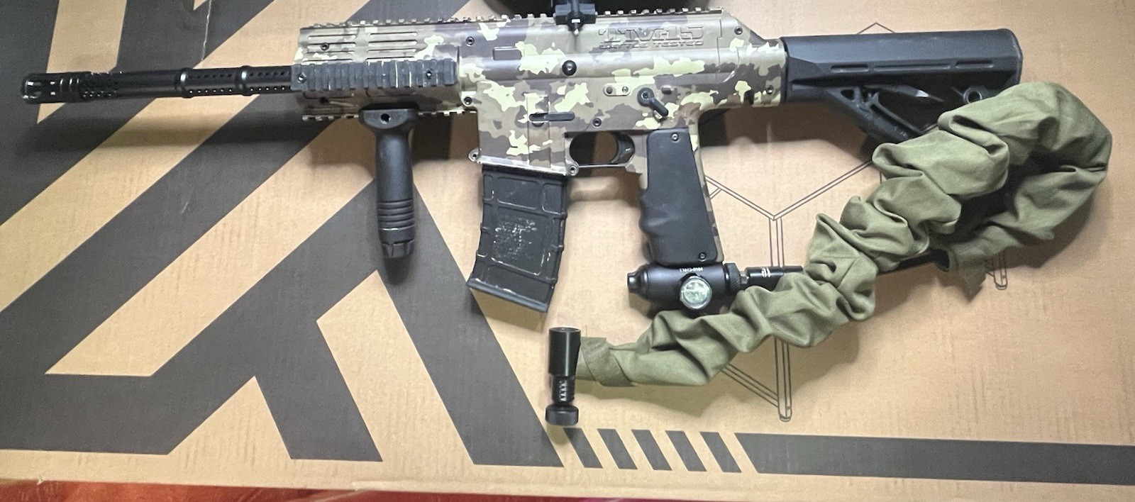 Empire / BT (battle tested) TM-15 limited edition variant with camo finish