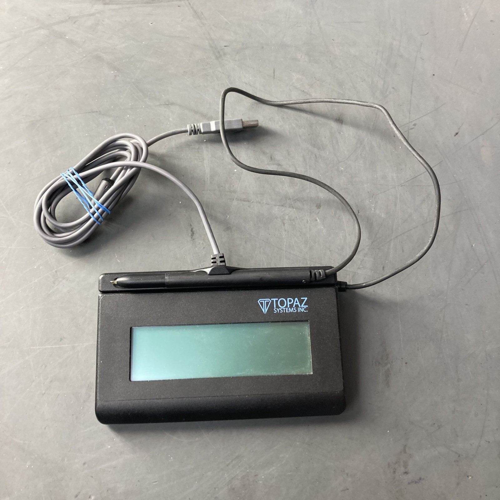 Topaz T-L462-HSB-R SignatureGem LCD USB Wired Digital Signature Capture Pad