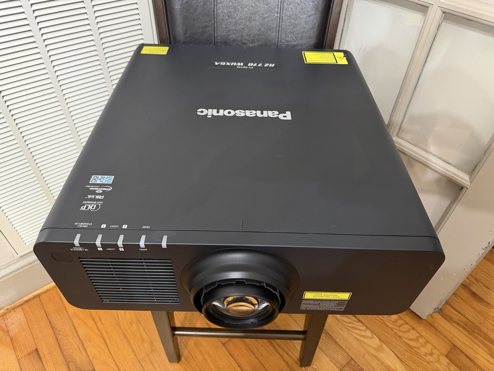 Panasonic Projector PT-RZ770B WUXGA 7200 Lumen DLP Projector 5638 Hours