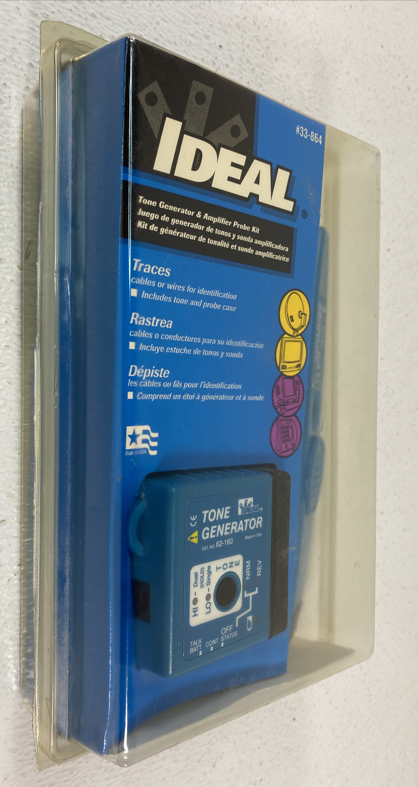 IDEAL 33-864 Tone Generator and Probe Kit