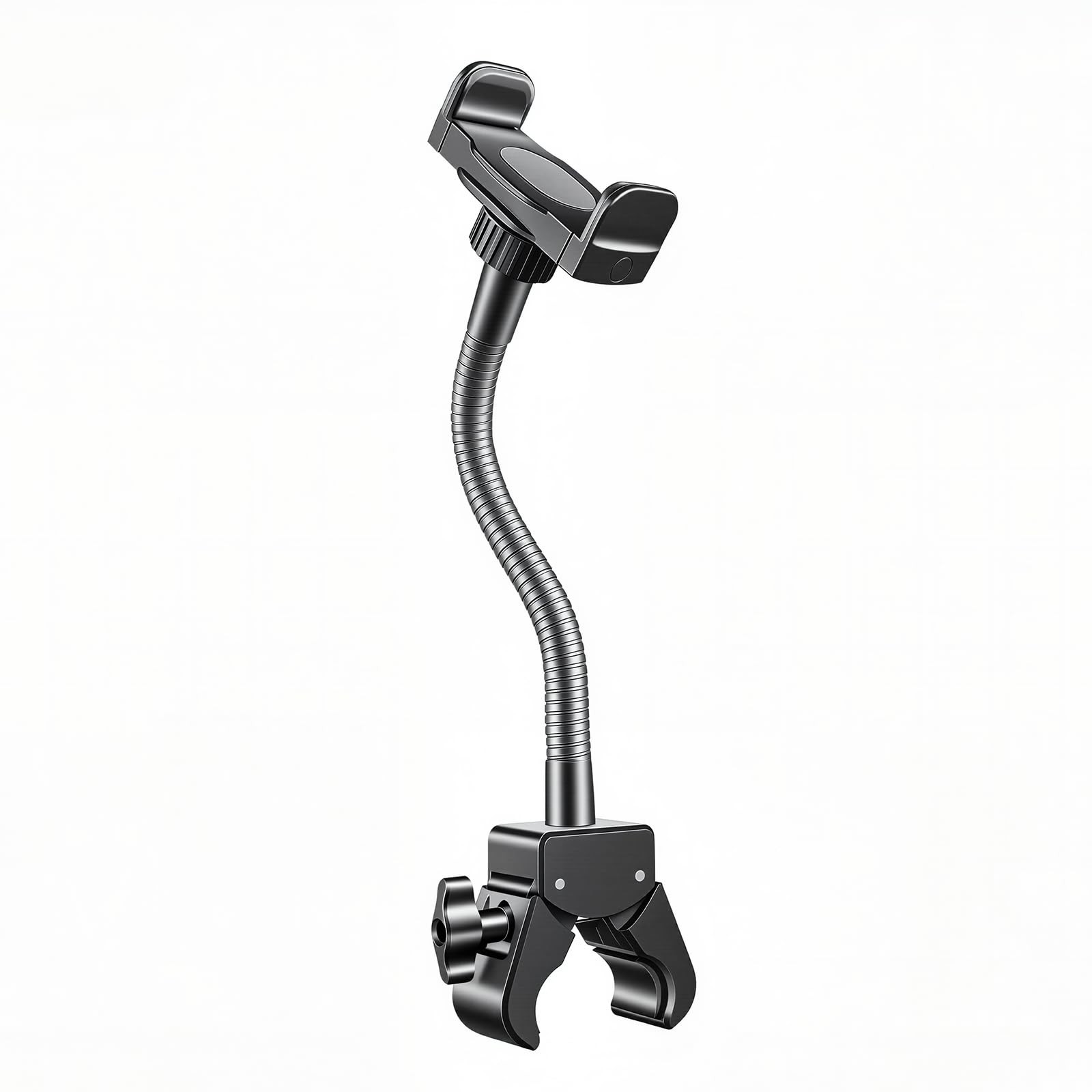 Angksorm KBC1417 Mic Stand Phone Holder, Heavy-Duty Gooseneck Phone Holder wi...