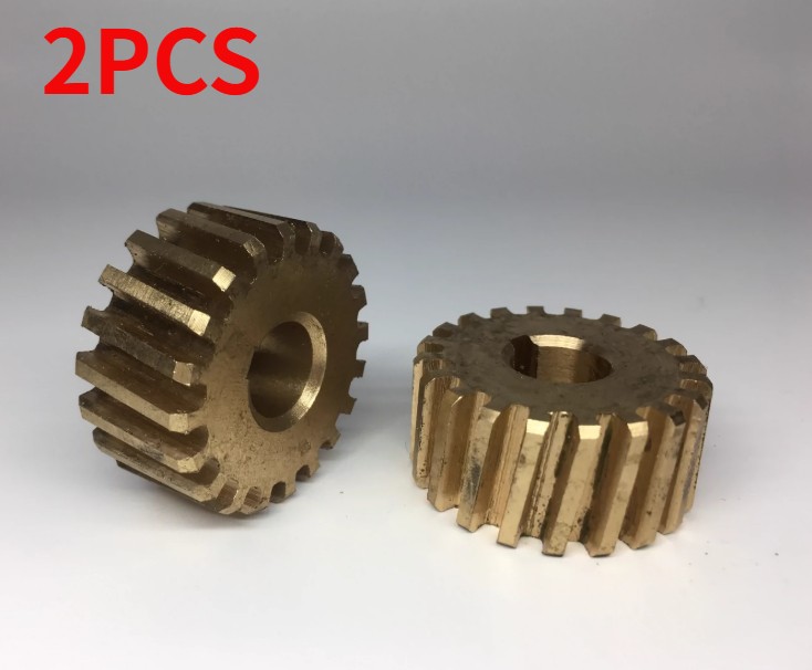 2PCS Milling Machine Part B08 Copper Feed Worm Gear Turret The Mill Tool