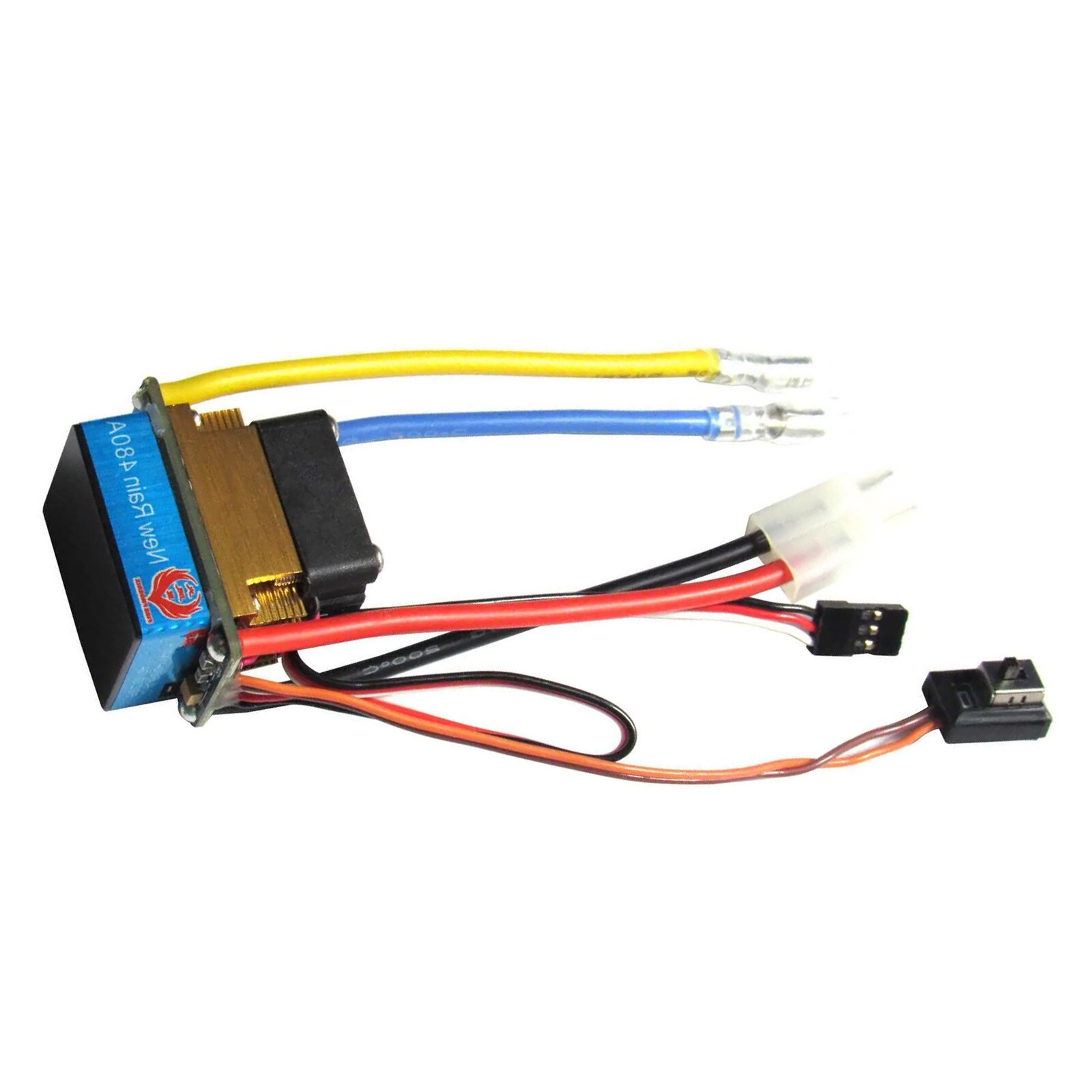480A 3-Modes New ESC Brushed Speed Controller for 1/10 RC Buggy Rock Crawler Crc