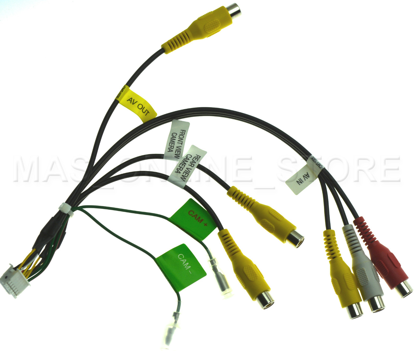 KENWOOD DNN990HD DNN-990HD DNN991HD DNN-991HD GENUINE AV IN OUT CAM RCA HARNESS